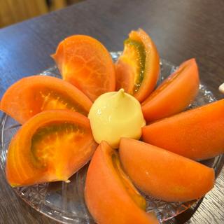 冷やしトマト(とりとん)