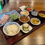 豚の薬味おろしぽん酢定食(炉ばた」。)