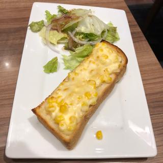コーンマヨトースト(高倉町珈琲 大宮店)