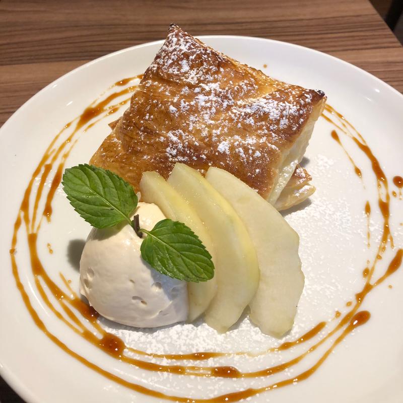 ラ・フランスのざっくりパイ(高倉町珈琲 戸田店)