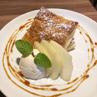 ラ・フランスのざっくりパイ