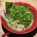 青ねぎ牛白湯ラーメン(ラーメンまこと屋 岡山平井店)