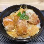 牡蠣とじ丼(かつ庵 戸塚平戸店)