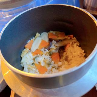 そうめん・釜飯・天ぷらセット