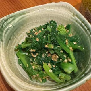 菜の花のピーナッツ和え