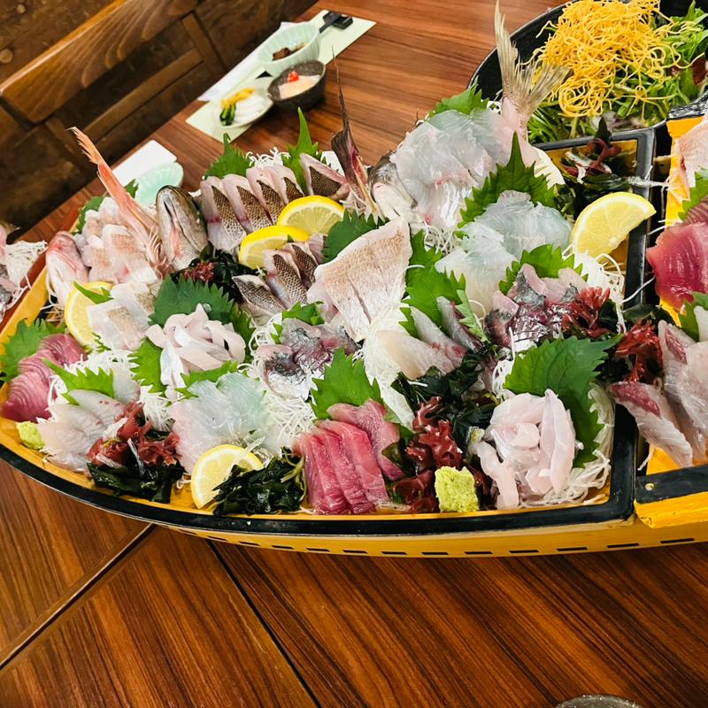 お刺身船盛宴会コース(ちゃんぽん亭 コシキ 今泉本店)