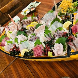 お刺身船盛宴会コース(ちゃんぽん亭 コシキ 今泉本店)