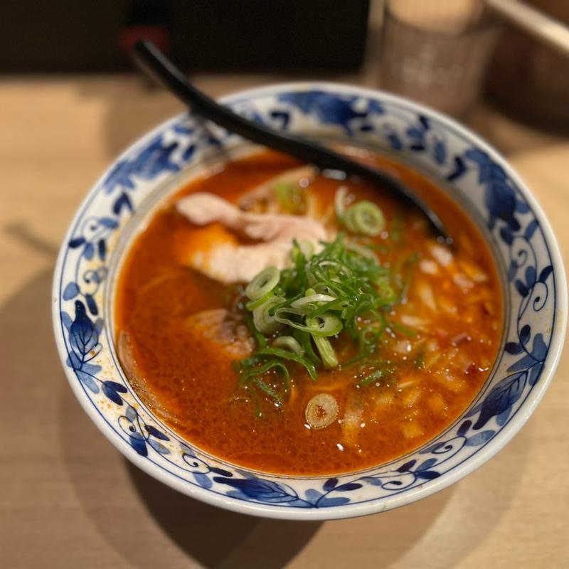 貝出汁激辛味噌らぁ麺(貝出汁らぁ麺海美風 浅草店)