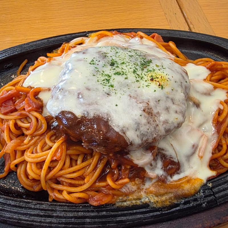 ナポバーグチーズ焼き(ハングリーハングリー(Hungry*Hungry ))