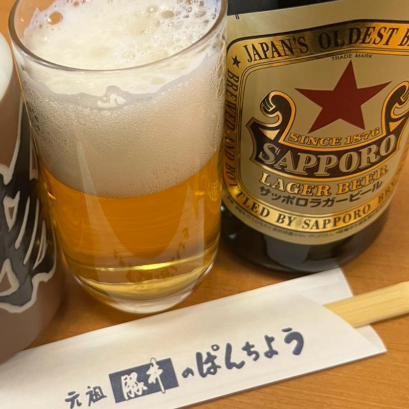 サッポロビール(元祖 豚丼のぱんちょう)