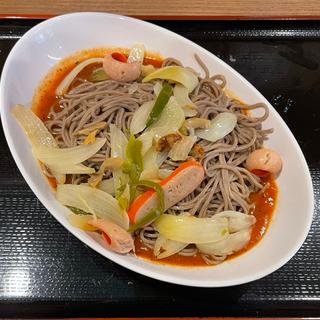 あんかけパスタ風そば(よもだそば 名古屋サンロード店)