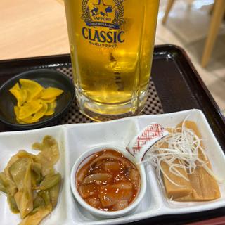 生ビールセット(レストラン・ハートフィールド)