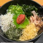 梅しらすおろし蕎麦