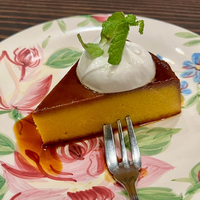 かぼちゃプリン(茶亭 羽當 渋谷店)