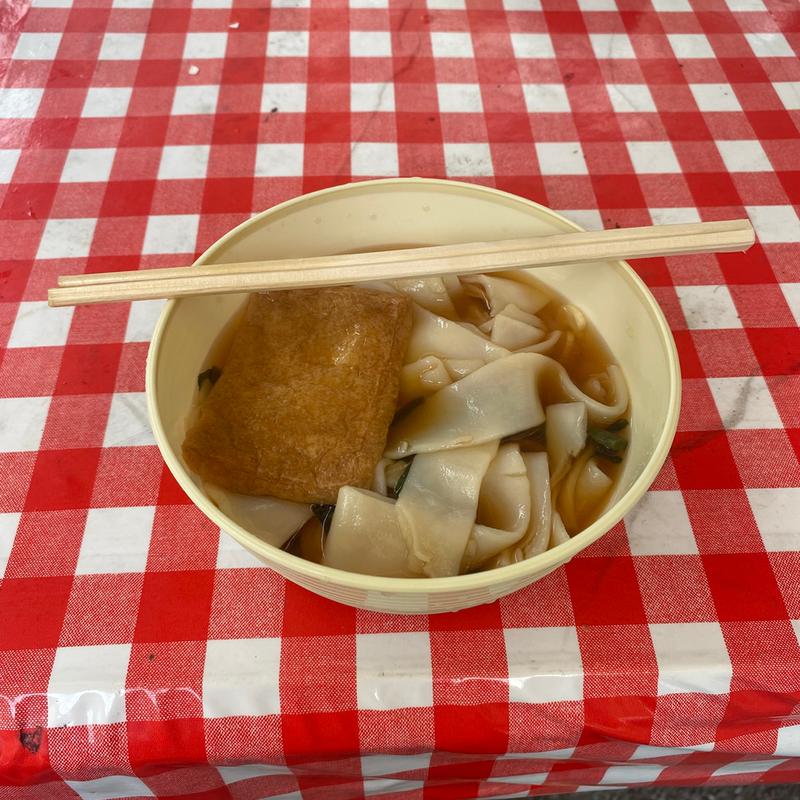 ひもかわうどん(丸美屋自販機コーナー)