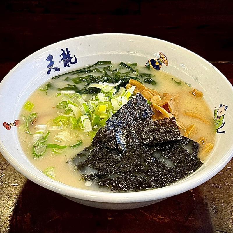 豚骨ラーメン(天龍 銀座街店)
