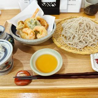 天ざる大盛り(そば処Ｑ.庵＋日光店)