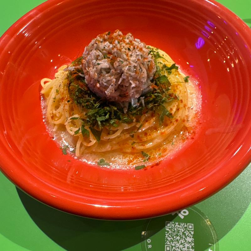 しらす大葉パスタ(ペペロンチーノ)