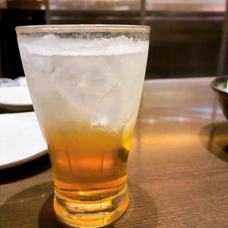 梅酒ソーダ割り(炭焼天翔 )