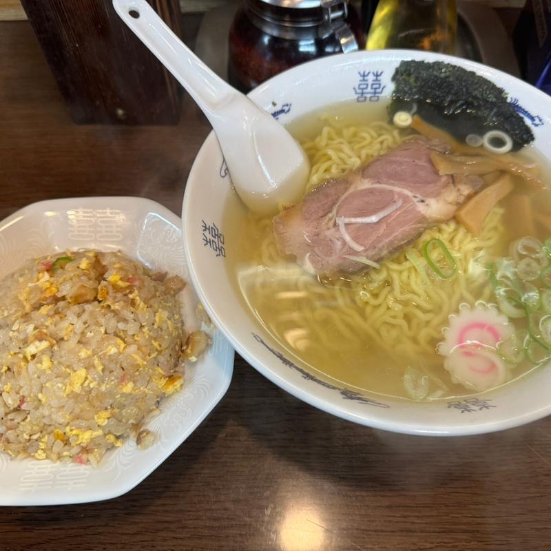 チャーハンセット　塩ラーメン(昇龍)