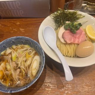 豚バラねぎつけ麺 大盛り味付け玉子
