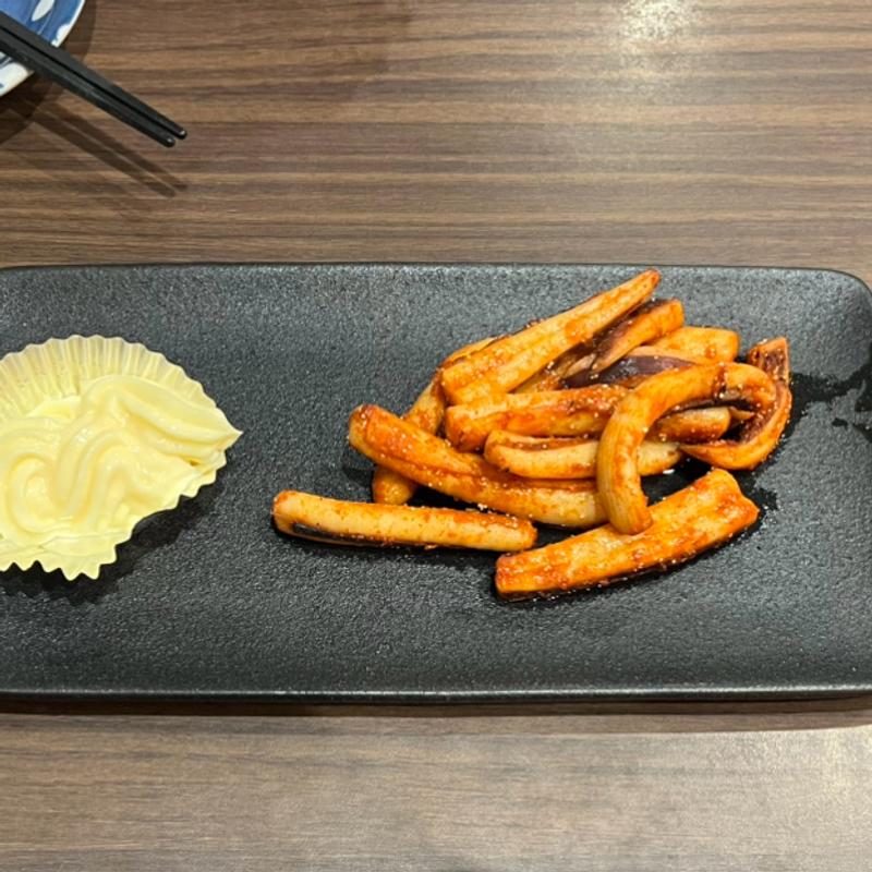 明太炙り焼きいか(酒場食堂 菊富士本店 勝田台駅)