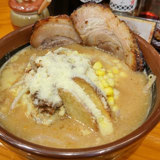 北海道味噌 こな雪らーめん＋炙りチャーシュー＋コーン(田所商店 関内店(5/15オープン))