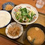 銀サワラの竜田と香味野菜の柚子胡椒あんかけ定食(なかよし はなれ )