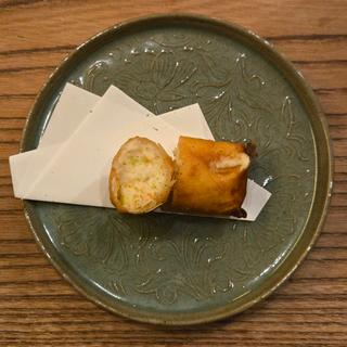 甘海老ときゃべつの春巻