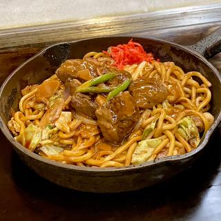 ステーキ焼そば(よしひろ)