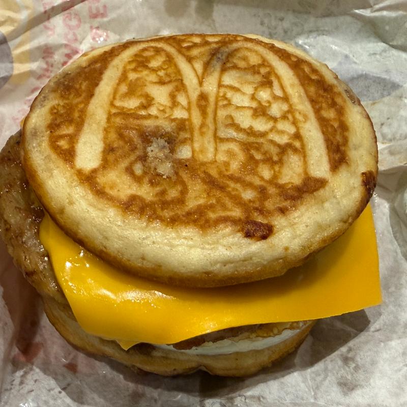 マックグリドルソーセージエッグ(マクドナルド 柏店)