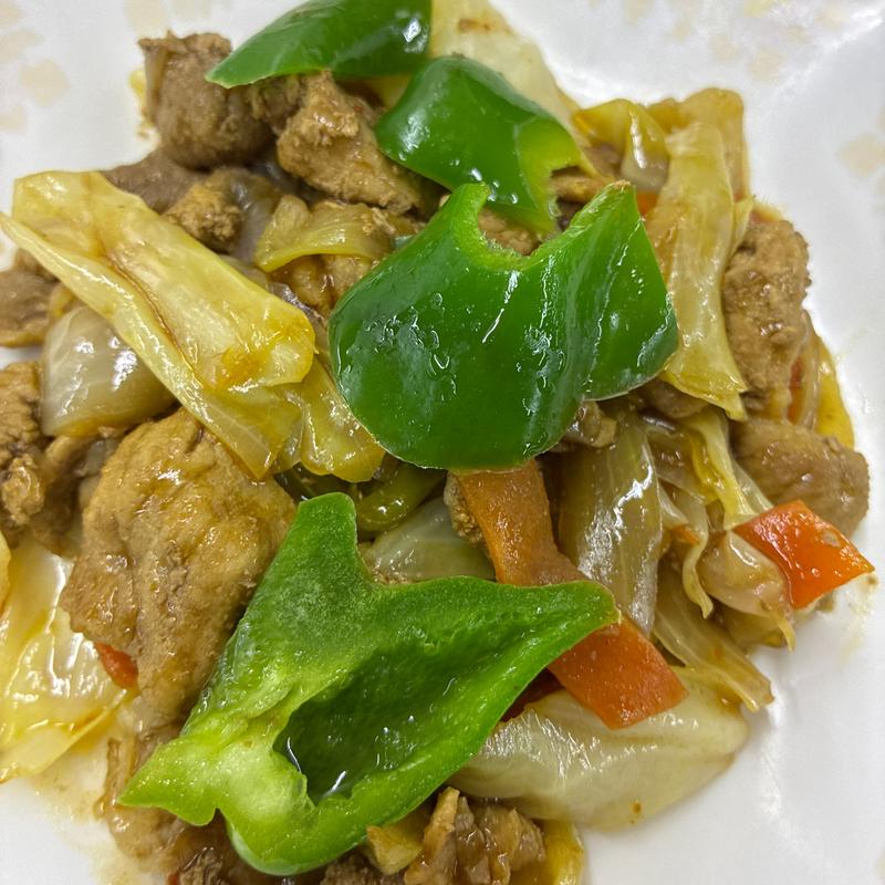 回鍋肉(札幌市役所地下食堂)