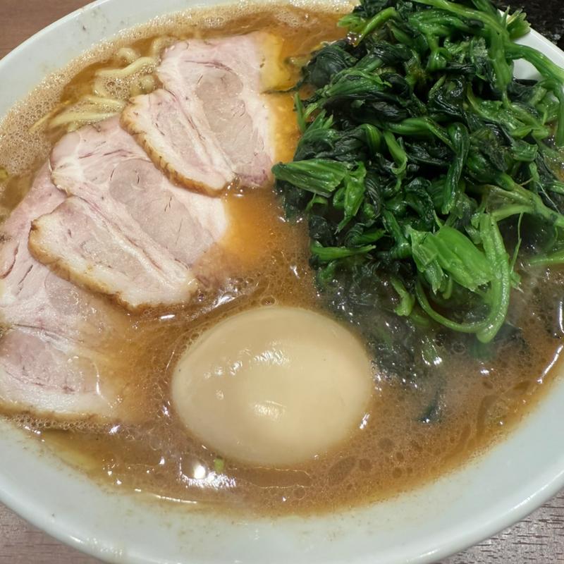 特製ラーメン中　ほうれん増し　海苔別皿(家系ラーメン 大ちゃん)