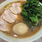特製ラーメン中　ほうれん増し　海苔別皿