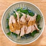 ゴマだれバンバンジー(らーめん あんゆう亭)