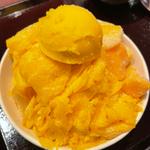 マンゴーかき氷(桜庵　サクラダイニング)