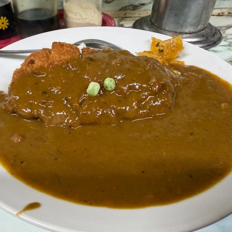 カツカレー(お酒と食事 金龍)