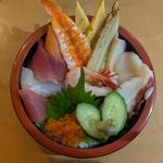 ランチ海鮮ちらし