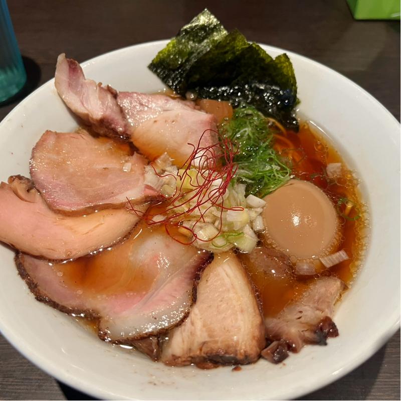 極上醤油そば　普通(仙臺 くろく)