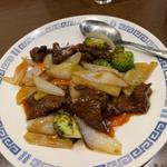 牛肉とブロッコリーのオイスターソース炒め