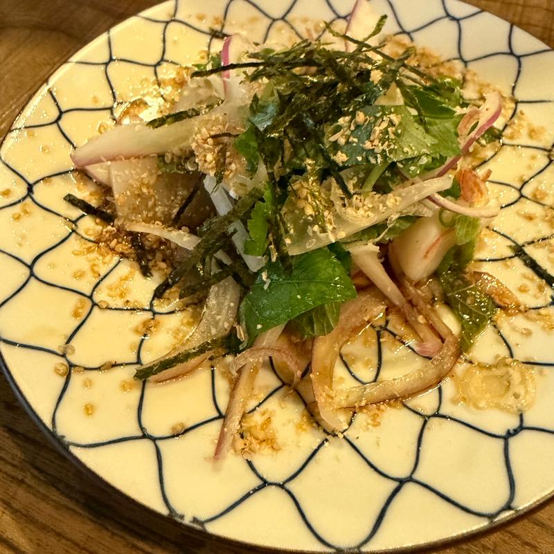 たいらぎ貝薬味和え(そらや)