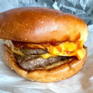 黒毛和牛のダブルチーズバーガー