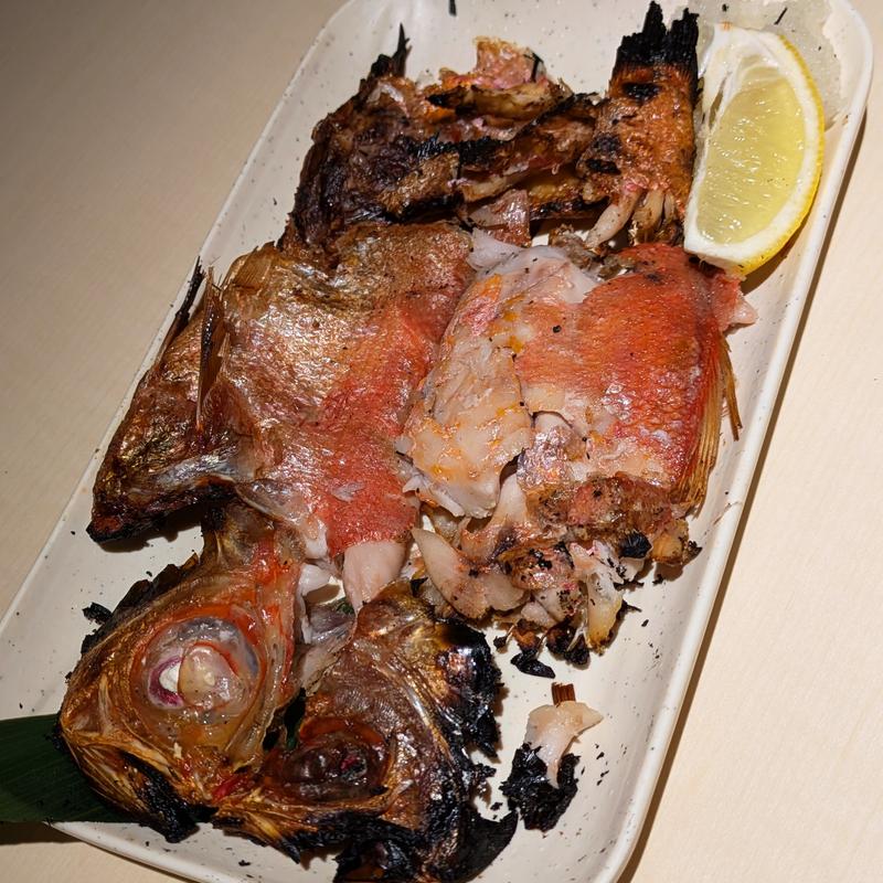 金目鯛の炉端焼き(魚魚炉 有楽町店)