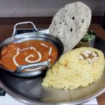 単品カレープレート(はちみつバターチキンカレー)