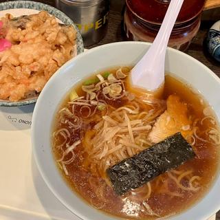 ラーメン ミニかき揚げ丼セット(三松 青砥店)