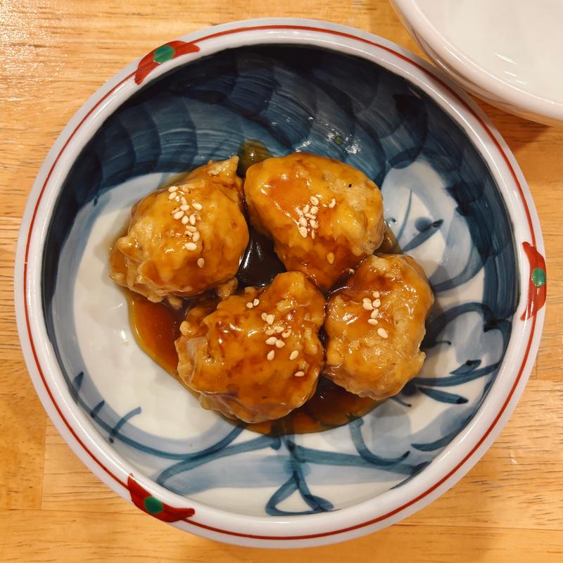 てりやき肉団子3ヶ(らーめん あんゆう亭)