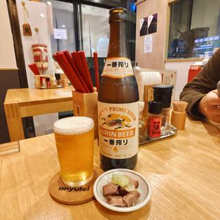 ビール中瓶(らーめん あんゆう亭)