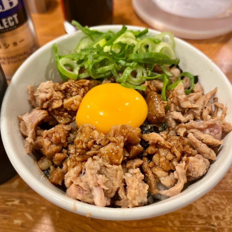 チャーシュー丼(ラーメンこがね家  京都拉麺小路店)