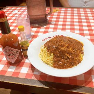 メガ盛りミートソース(スパゲッティーのパンチョ 246裾野店)