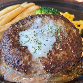 黒✖️黒ハンバーグ 250g(ロイヤルホスト 大倉山店 (Royal Host))